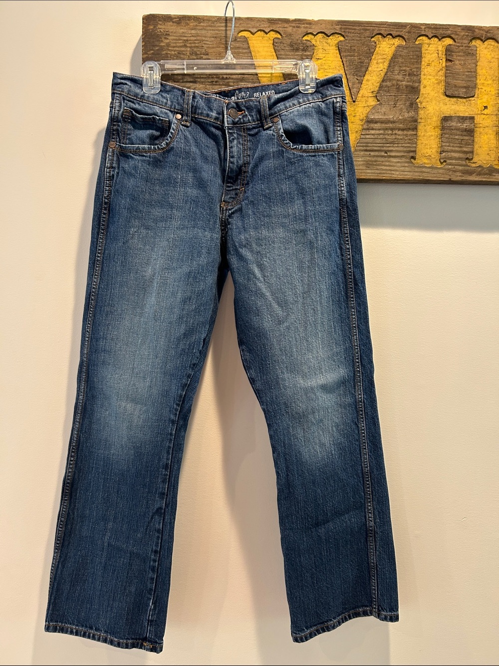Wrangler Retro Relaxed Boot Indigo Blue Men's Jeans - Classic Casual Comfort